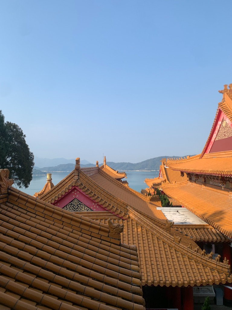 Temple Wenwu au bord du Sun Moon Lake